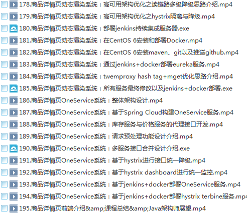 39套Java进阶高级架构师教程_Javaweb项目案例实战编程视频自学培训插图(11)