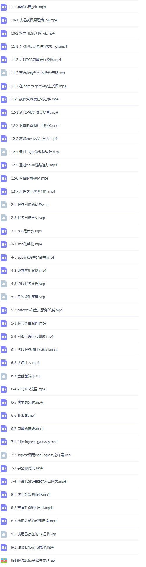 39套K8s云原生实战，云计算，微服务，容器自动化视频教程K8s+Docker+DevOps+Jenkins+CICD+Git+Istio+Service Mesh插图(24)