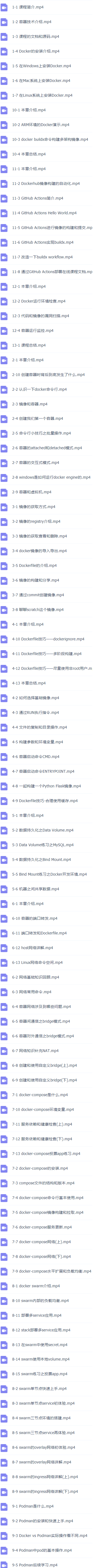 39套K8s云原生实战，云计算，微服务，容器自动化视频教程K8s+Docker+DevOps+Jenkins+CICD+Git+Istio+Service Mesh插图(14)