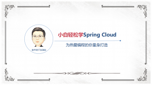 小白轻松学Spring Cloud视频教程网盘下载插图
