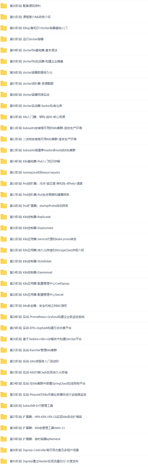 39套K8s云原生实战，云计算，微服务，容器自动化视频教程K8s+Docker+DevOps+Jenkins+CICD+Git+Istio+Service Mesh插图(37)