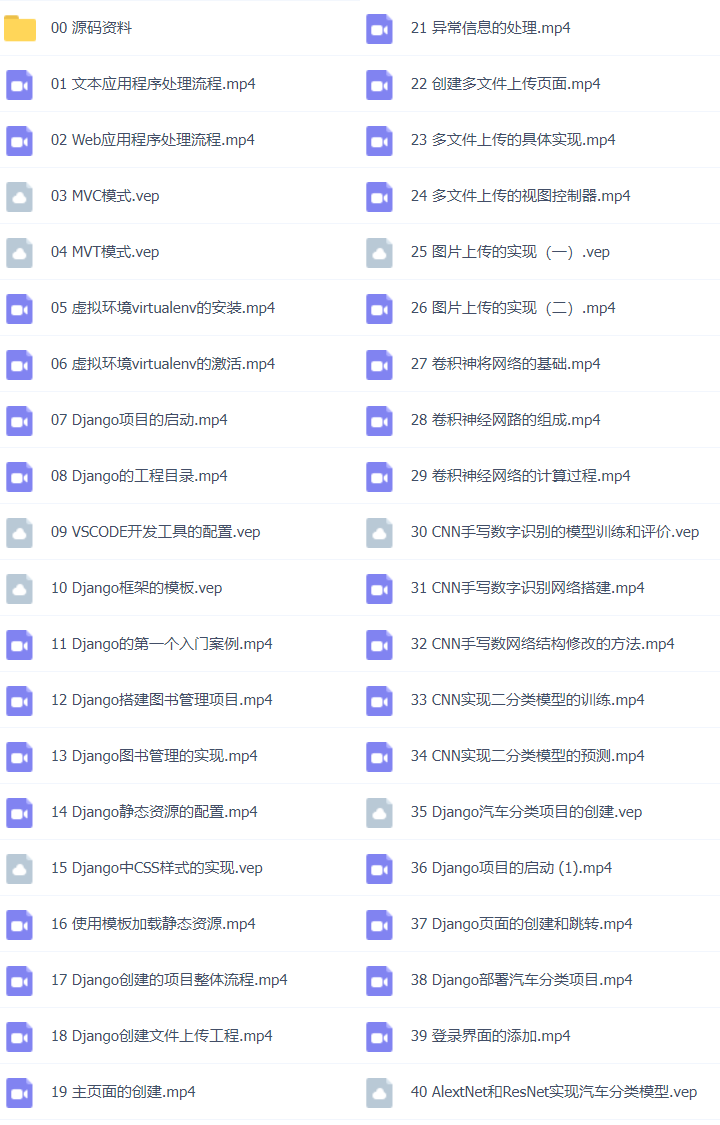 33套Python+AI全栈人工智能大模型Python Web项目实战，机器学习，深度学习，CV机器视觉，nlp自然语言，推荐系统，算法实战，量化交易，运维自动化视频课程插图(23)