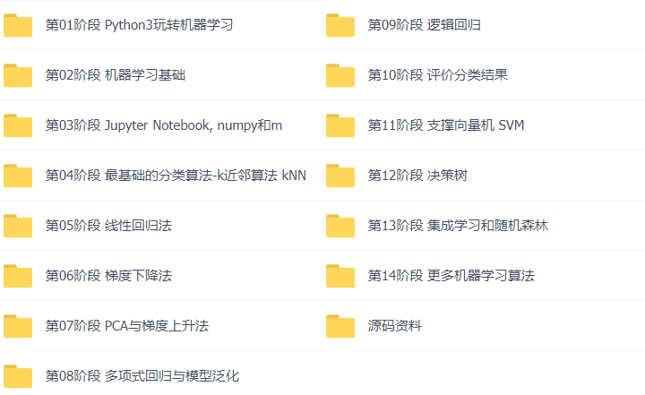 33套Python+AI全栈人工智能大模型Python Web项目实战，机器学习，深度学习，CV机器视觉，nlp自然语言，推荐系统，算法实战，量化交易，运维自动化视频课程插图(27)